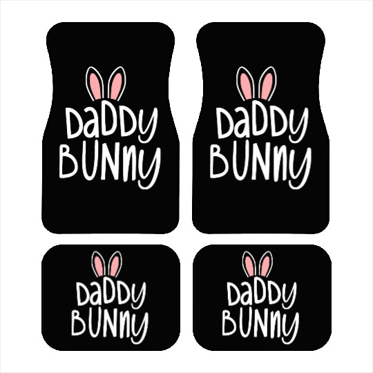Easter Family Matching Outfits Pastel Easter Daddy Car Mats