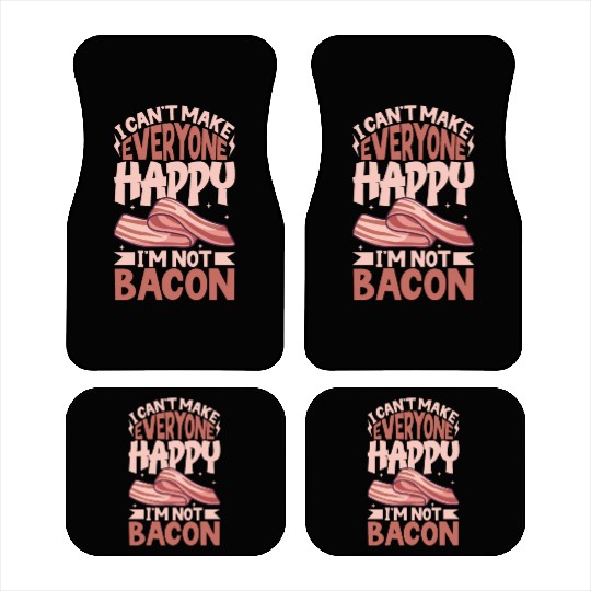 Bacon Lover Funny Bacon Famous Food Keto Diet Car Mats