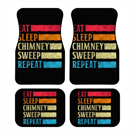 Lucky Charm New Year Fireplace Master Car Mats