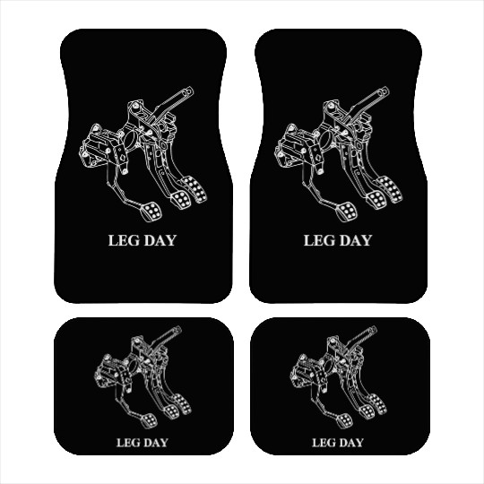 Leg Day - Auto - Funny Gift Idea Car Mats
