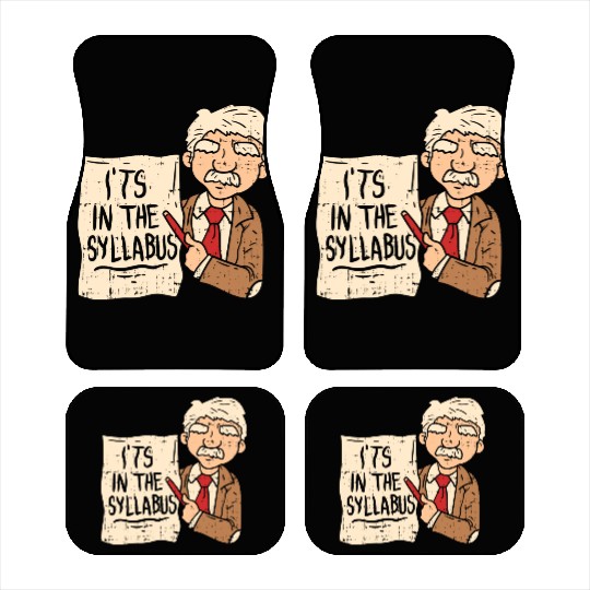 English Teacher Car Mats