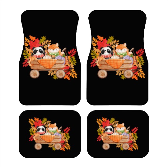 Autumn Friends Car Mats