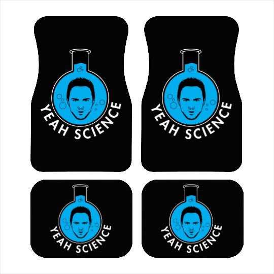 Breaking Bad Jessie Yeah Science Text Portrait Car Mats