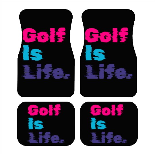 I Like Golfing, Golf Player, Golf Is Life Car Mats