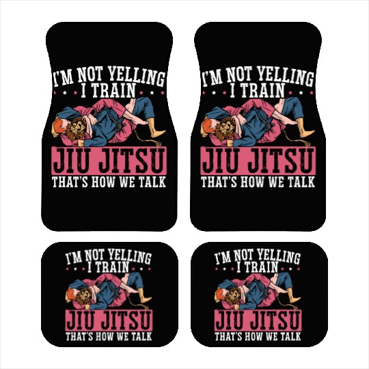 Jiu Jitsu BJJ Martial Arts MMA Combat Fighting Car Mats