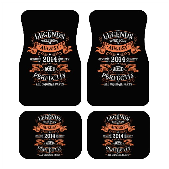 August 2014 anniversary 2014 legends August Car Mats