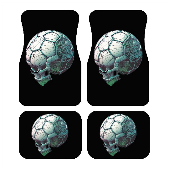 Cyber Skull Kicker Car Mats