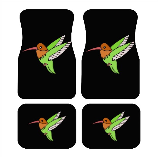 A Sweet Hummingbird Car Mats