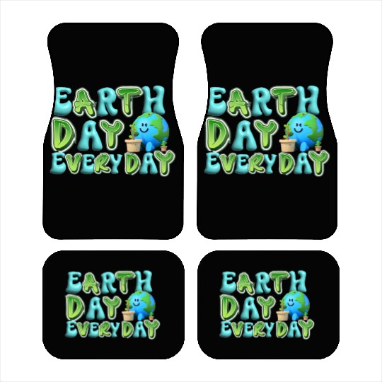 Earth day everyday Car Mats