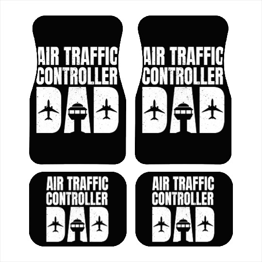 Air Traffic Controller Dad Father's Day Car Mats
