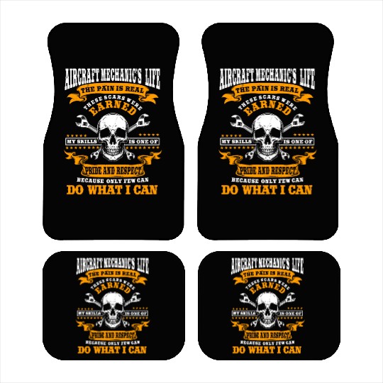 Great Aircraft Mechanic Costume Car Mats