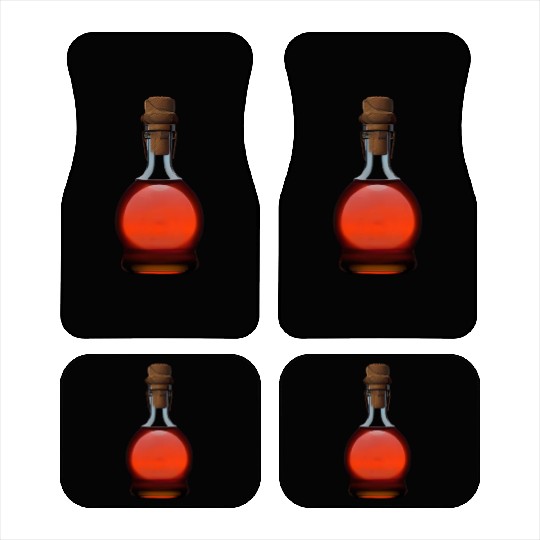 Bourbon Bottle Car Mats