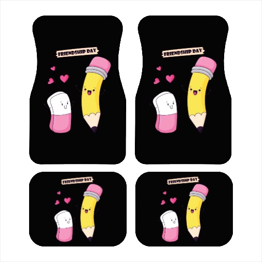 HELLO KINDERGARTEN - FRIENDSHIP DAY Car Mats