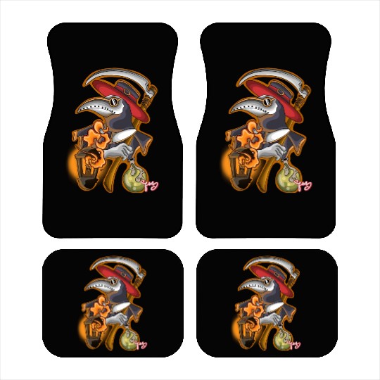 plague doctor Car Mats