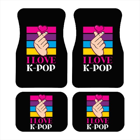 K-Pop K-drama Korean Music KPop Kdrama Gift Car Mats