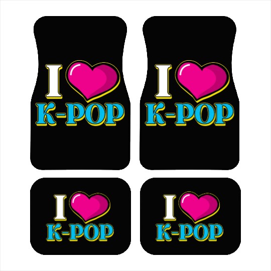 K-Pop K-drama Korean Music KPop Kdrama Gift Car Mats