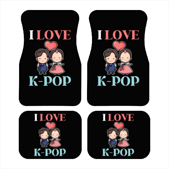 K-Pop K-drama Korean Music KPop Kdrama Gift Car Mats