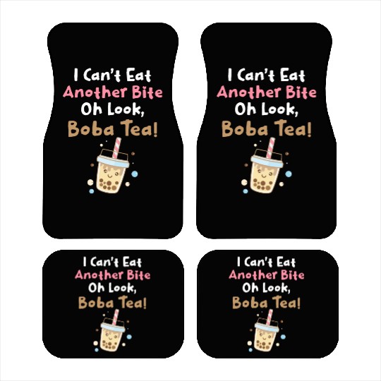 Bubble Tea Lover Boba Tea Drinker Korean Drink Car Mats