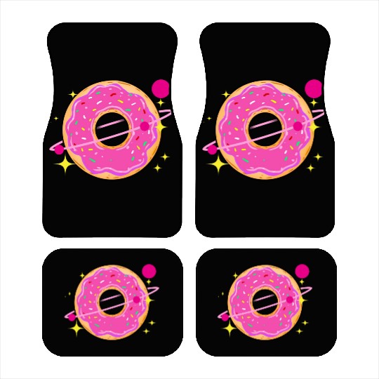 Donut Planet Donut Lover Gift Car Mats