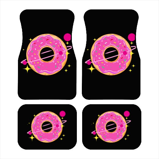 Donut Planet Donut Lover Gift Car Mats