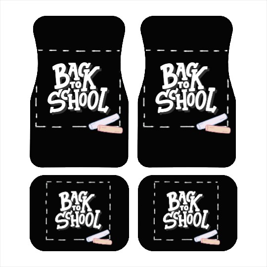 Back to school 1 Car Mats