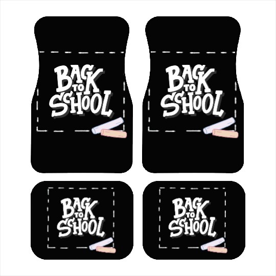 Back to school 1 Car Mats