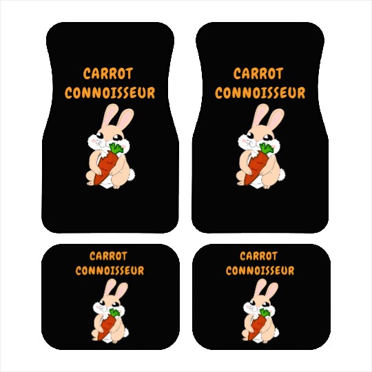 Carrot connoisseur Car Mats