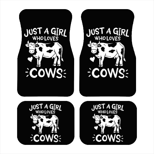 Cow Cattle Cow Lover Car Mats