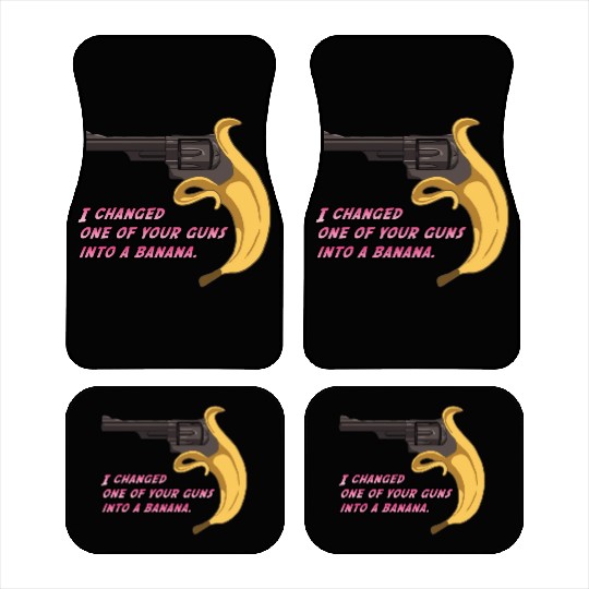 Jojo Banana Gun Car Mats