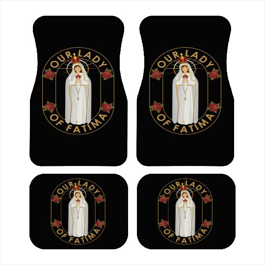 Holy Blessed Mary Catholic Car Mats