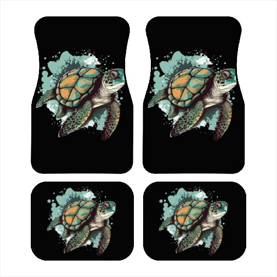 The sea turtle Car Mats