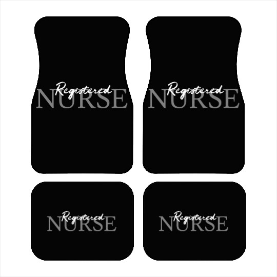 Registered Nurse Rn Emergency Room Nurse Car Mats