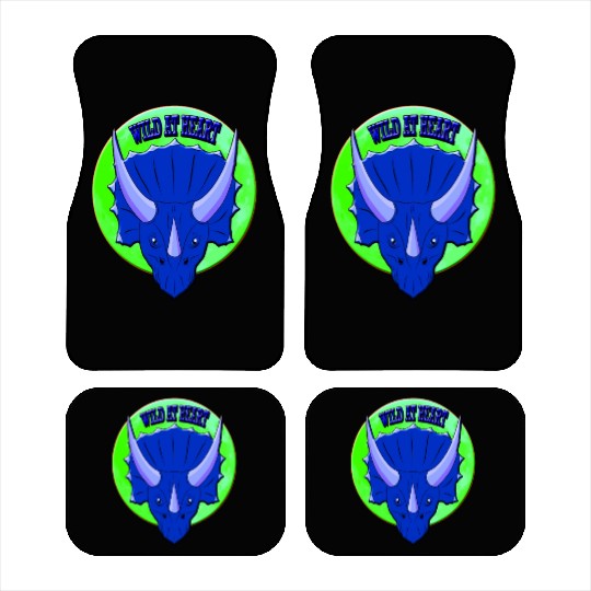 Wild At Heart- Triceratops Car Mats
