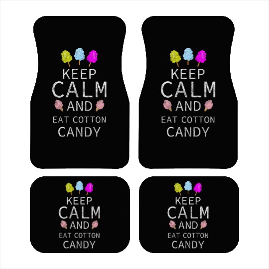 Chocolate Sugar Snacking Pastry Car Mats