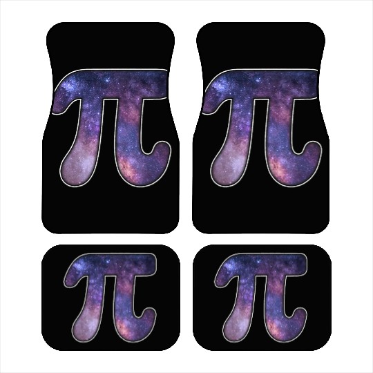 Galaxy Pi Math Science Astronomy Geek 3 14 Pi Day Car Mats