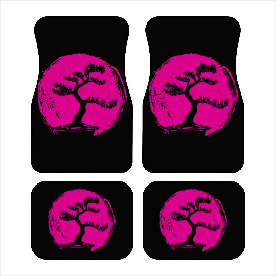 Gardening Bonsai Tree Aesthetic Japanese Car Mats