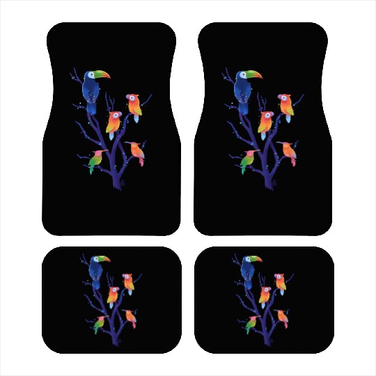 Birds Of Paradise Car Mats