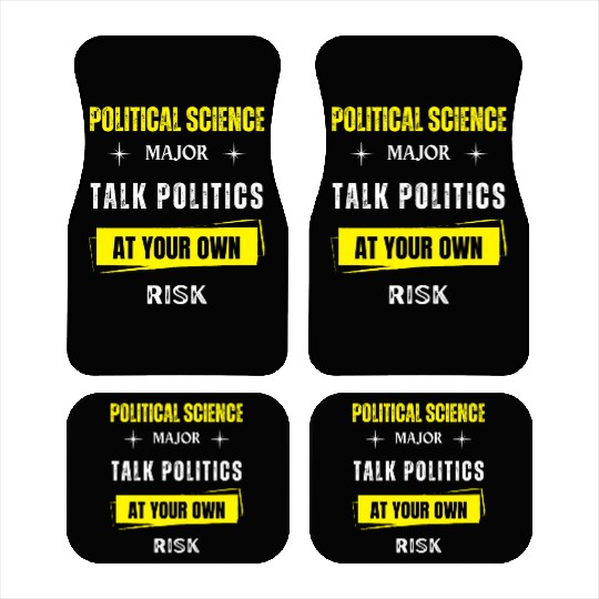 Political Science Major Car Mats