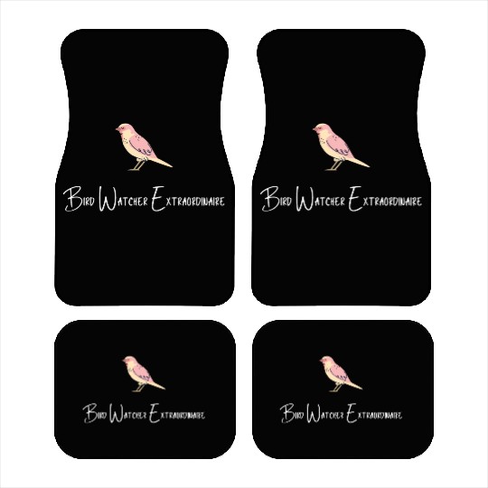 Bird Watcher Car Mats
