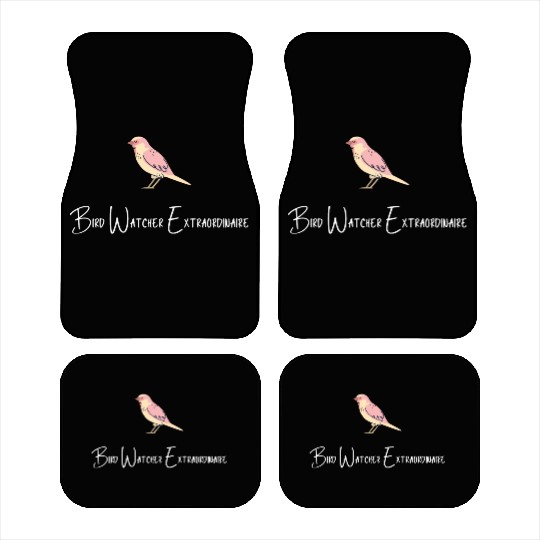 Bird Watcher Car Mats
