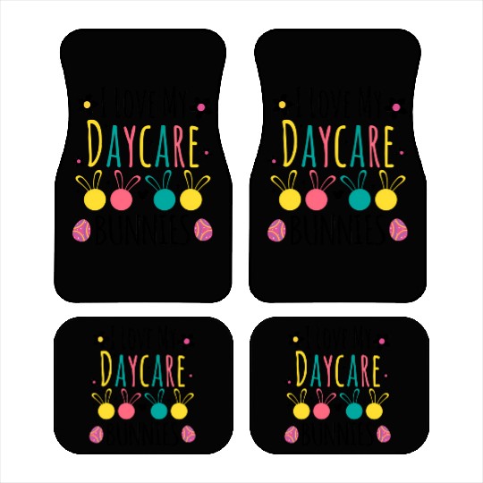 Easter Daycare Teacher Provider I Love My Daycare Car Mats