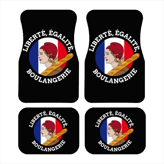 Bastille Day Marianne Of France French Revolution Car Mats
