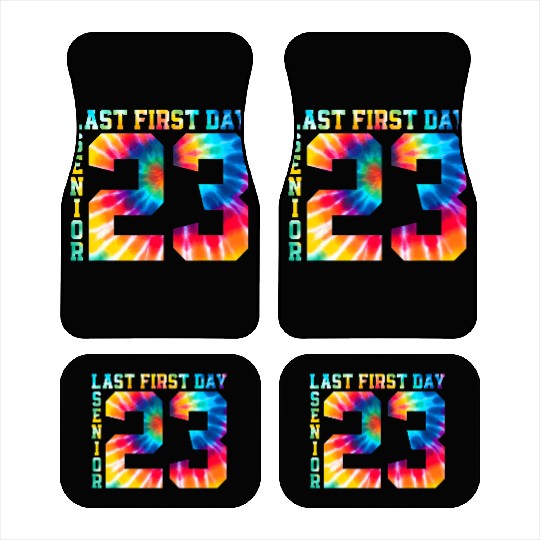 My Last First Day Senior Class Of 2023 Back to Sch Car Mats