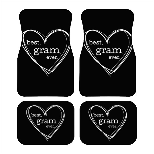 Best Gram Ever National Grandparents Day Car Mats