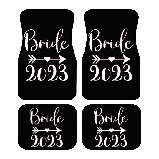 Bride To Be 2023 Engagement Getting Married Car Mats