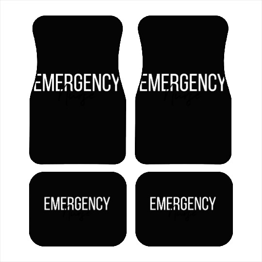 Er Nurse Emergency Room Nurse Registered Nurse Car Mats