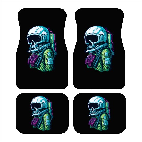 Cyberpunk Space Explorer Car Mats