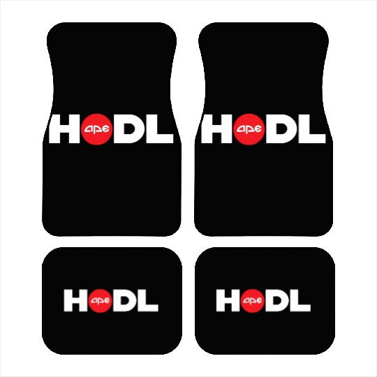 Ape Hodl Apes Together Strong Short Squeeze Car Mats