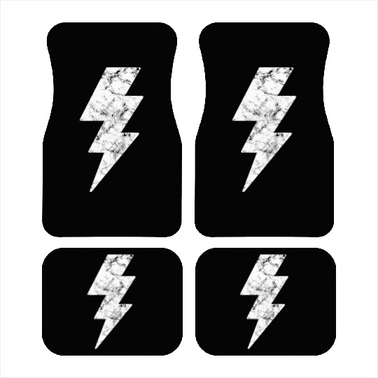 Lightning Bolt For And Tops Car Mats