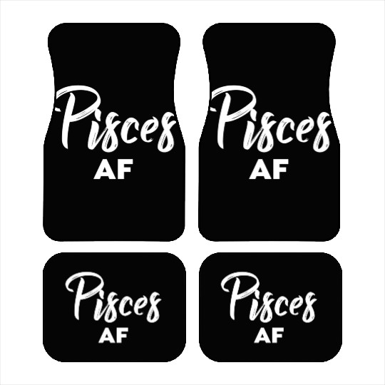 Pisces Af Pisces Astrology Zodiac Sign Pisces Car Mats